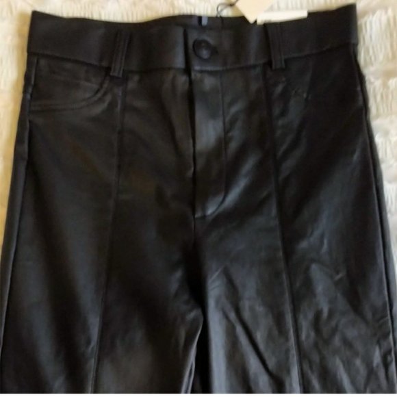 NWT Zara Coated High-Waisted Legging - Picture 4 of 13